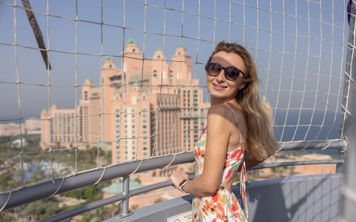 Atlantis and Palm Jumeirah in Dubai